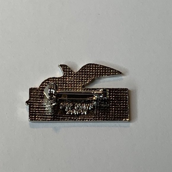 Salt Lake City Utah - Bird Ski Travel Souvenir Resort Lapel Pin Clasp Latch - Picture 4 of 5